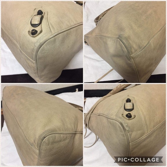 Authentic Balenciaga VELO Regular Hardware inBeige - Picture 6 of 8